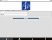 Tablet Screenshot of bodysupportstore.com